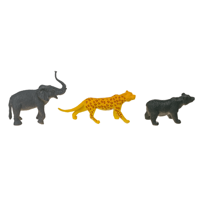Ausgrabungsset, Wildtiere,