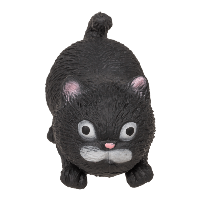 Stretch-Katze, 9 cm, 3-fach sortiert,