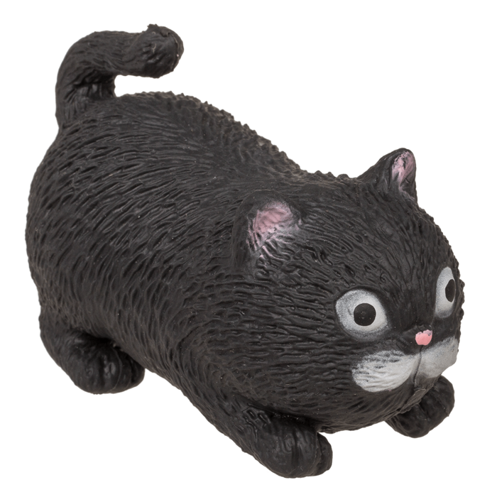 Stretch-Katze, 9 cm, 3-fach sortiert,