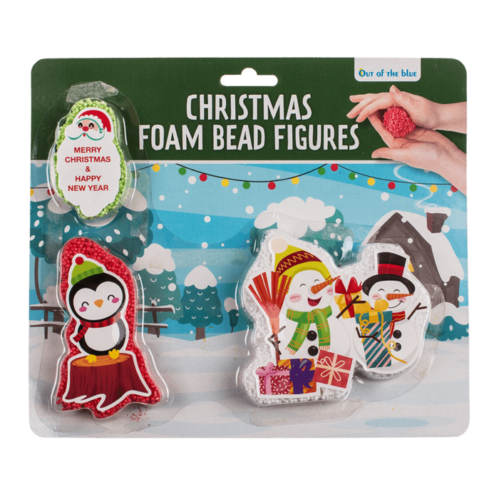 Weihnachtsschaumknete, 4er-Set,