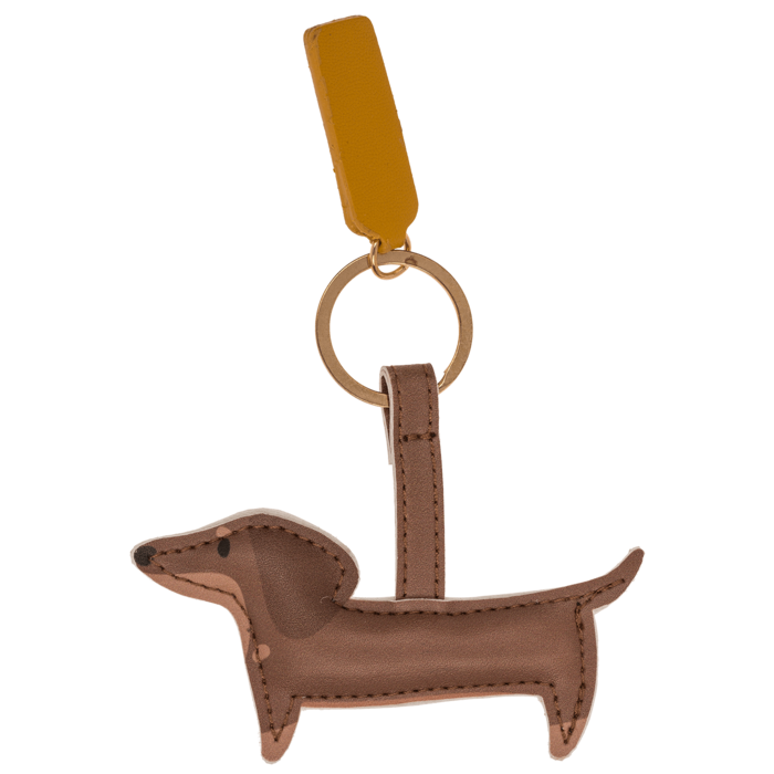 Metall-Schlüsselanhänger, Hund,