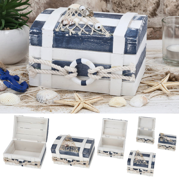 Truhenset "Maritim", 3er Set