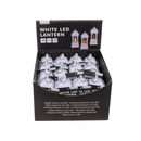 Weiße Laterne mit LED (inkl. 3 KZ AG13 Batterien)