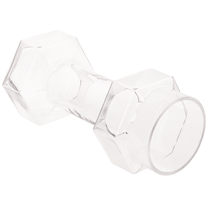 Bierglas, Hantel, 22 cm,