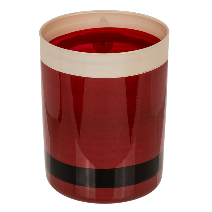 Whiskyglas, Santa Kostüm, für 350  ml,