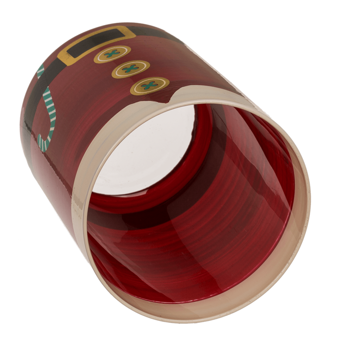 Whiskyglas, Santa Kostüm, für 350  ml,