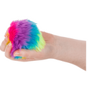 Plüsch-Quetsch-Ball, Regenbogen, 7,5 cm,