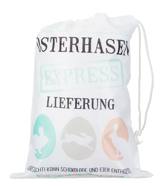 Beutel "Osterhasen Express" 22x30cm