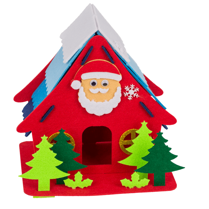 DIY-Set, Santa´s Workshop, Bastel-Filz,
