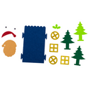 DIY-Set, Santa´s Workshop, Bastel-Filz,
