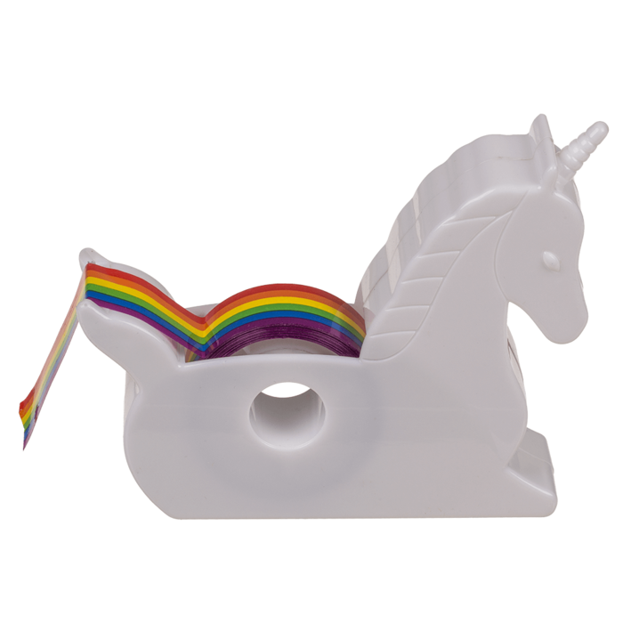 Einhorn-Abroller, mit Einhorn-Klebeband,