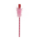 Bleistift mit Radiergummi, Flauschiges Herz,