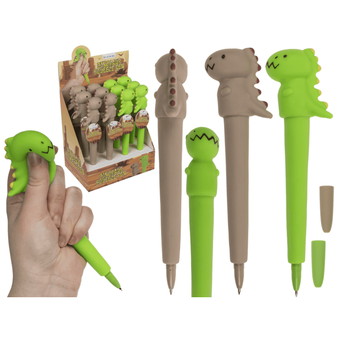 Squeeze-Kugelschreiber, Dinosaurier,