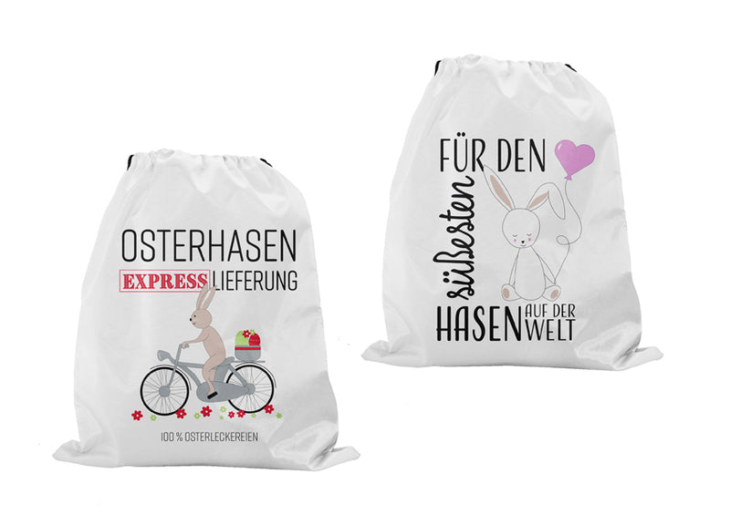 Beutel "Ostern" 2-fach sort. 22x30cm