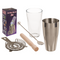 Cocktail Shaker Set, inkl. 1 Edelstahlbecher,