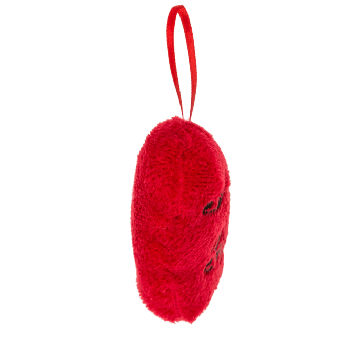 Rotes Plüschherz, I love you, ca. 10 cm,