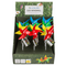 Bunte Windmühle mit 3 LED, farbwechselnd, H: 28 cm