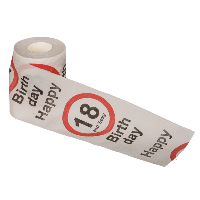 Toilettenpapier, Happy Birthday - 18, 30, 40 & 50