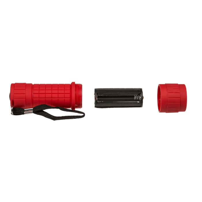 ABS-Taschenlampe mit COB-LED, ca.10 cm,