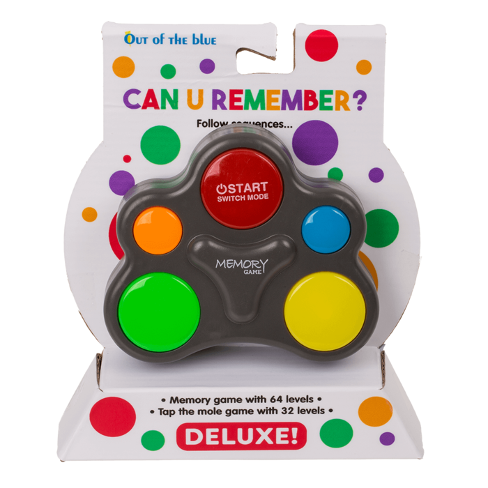 Deluxe Merkspiel, 2 in 1, ca. 10,5 cm