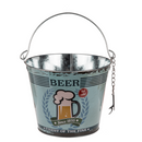 Metall-Biereimer, Vintage Look, Beer,