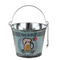 Metall-Biereimer, Vintage Look, Beer,