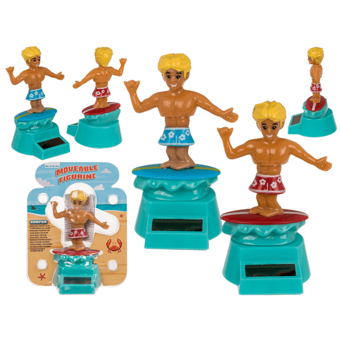 Bewegliche Figur, Surfer,