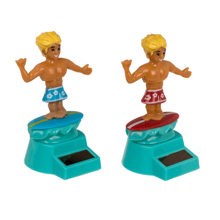 Bewegliche Figur, Surfer,