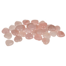 Rosenquartz in Herzform,