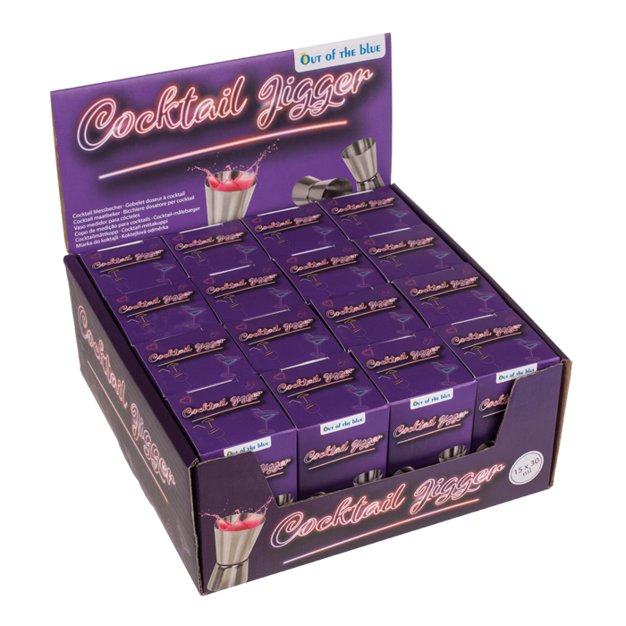 Cocktail Messbecher, 15 x 30 ml,