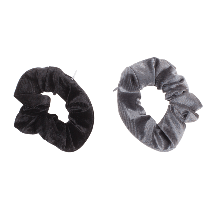 Textil-Haarband, Scrunchie mit Beutel,