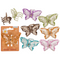 Acryl-Haarklammer, Schmetterling,