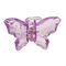 Acryl-Haarklammer, Schmetterling,