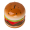 Spardose mit Schloss, Hamburger, ca. 14 x 13 cm,