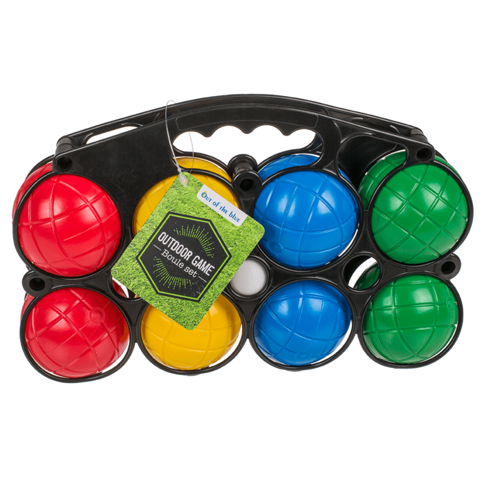 Boule-Set, D: X cm, mit Wasser gefüllt,