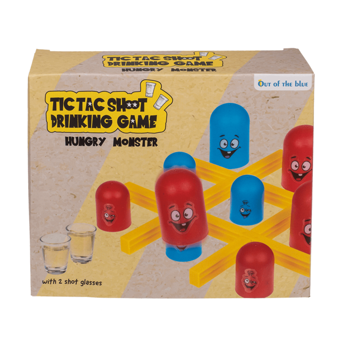 Trinkspiel, Tic Tac Toe, Hungriges Monster,