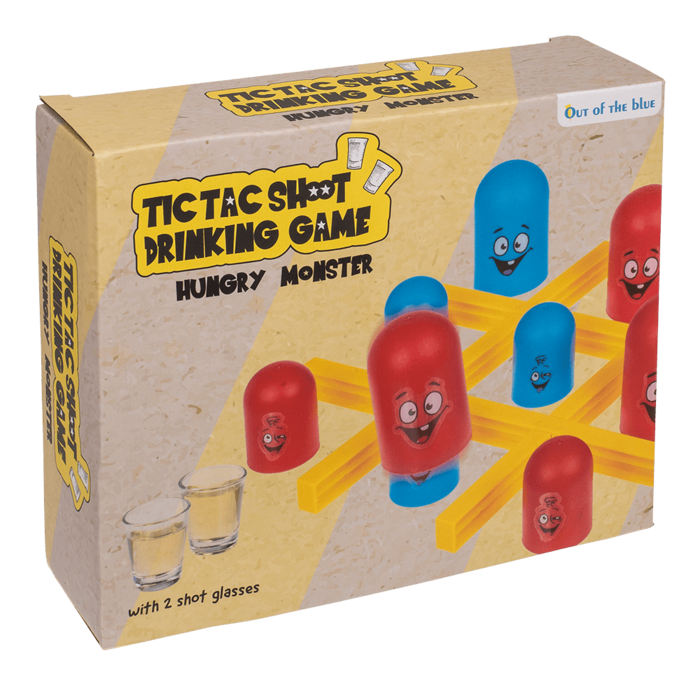 Trinkspiel, Tic Tac Toe, Hungriges Monster,