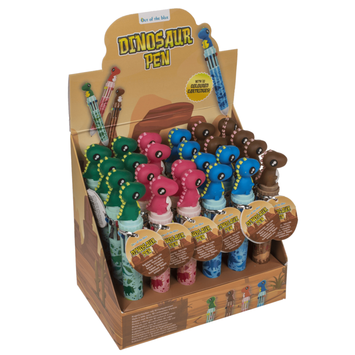 Kugelschreiber mit 10-farbigen Minen,