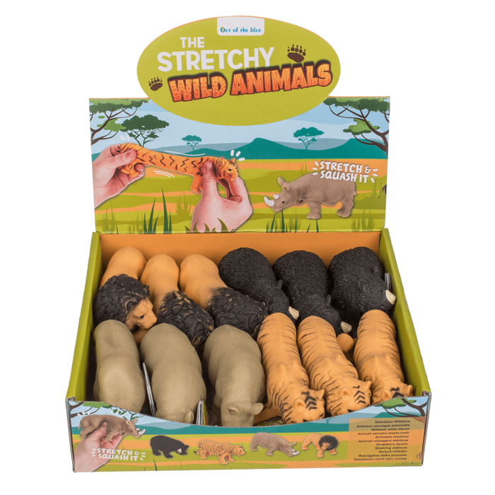 Stretch-Wildtiere, 13 cm,