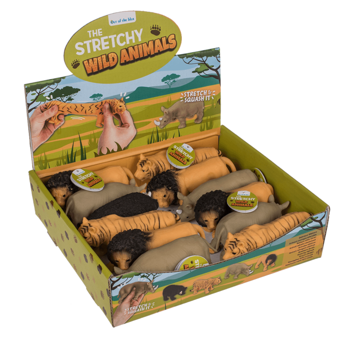 Stretch-Wildtiere, 13 cm,