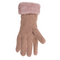 Kuschel-Handschuhe, Elegant,  Zopfmuster,
