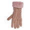 Kuschel-Handschuhe, Elegant,  Zopfmuster,