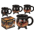 Becher, Feuerteufel, Steingut, Thermoeffekt,