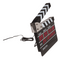 Wecker mit Digitaluhr & Datumsanzeige, Filmklappe,