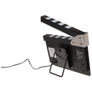 Wecker mit Digitaluhr & Datumsanzeige, Filmklappe,