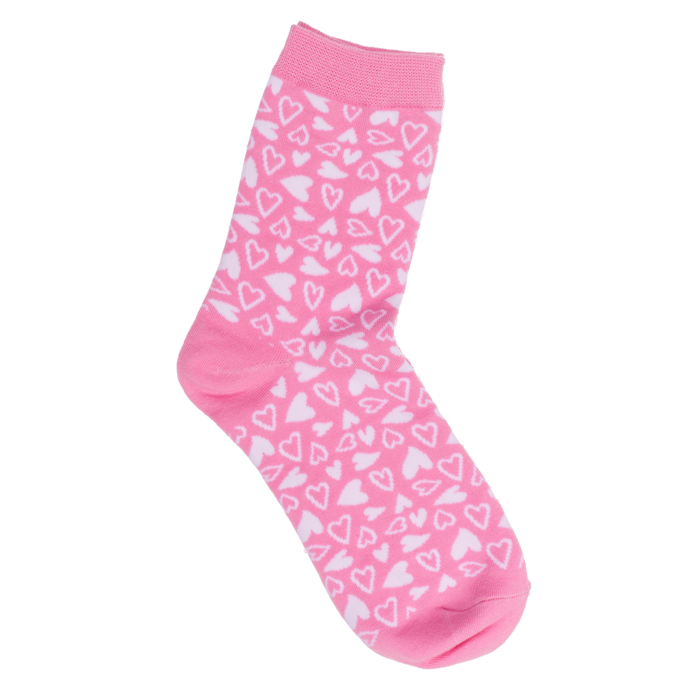 3er Set Damensocken, Herzen, Gr. 36 - 42,
