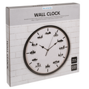 Wanduhr, Skylines, 30 x 30 x 3,8 cm,