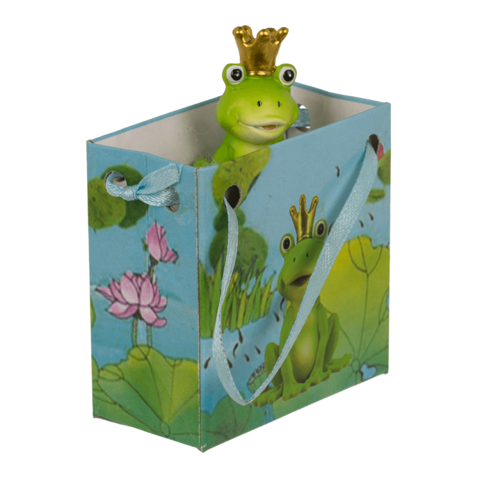 Froschprinz, in Papiertüte mit Design,
