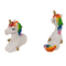 Einhorn, in Regenbogen-Papiertüte,