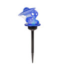 3D Solar Gartenstecker mit Farbwechsel-LED,